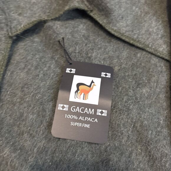 Artesanias "Gacam" Pullover Alpaca Sweater Made Cuzco Peru - Brand New - Green - Picture 5 of 8